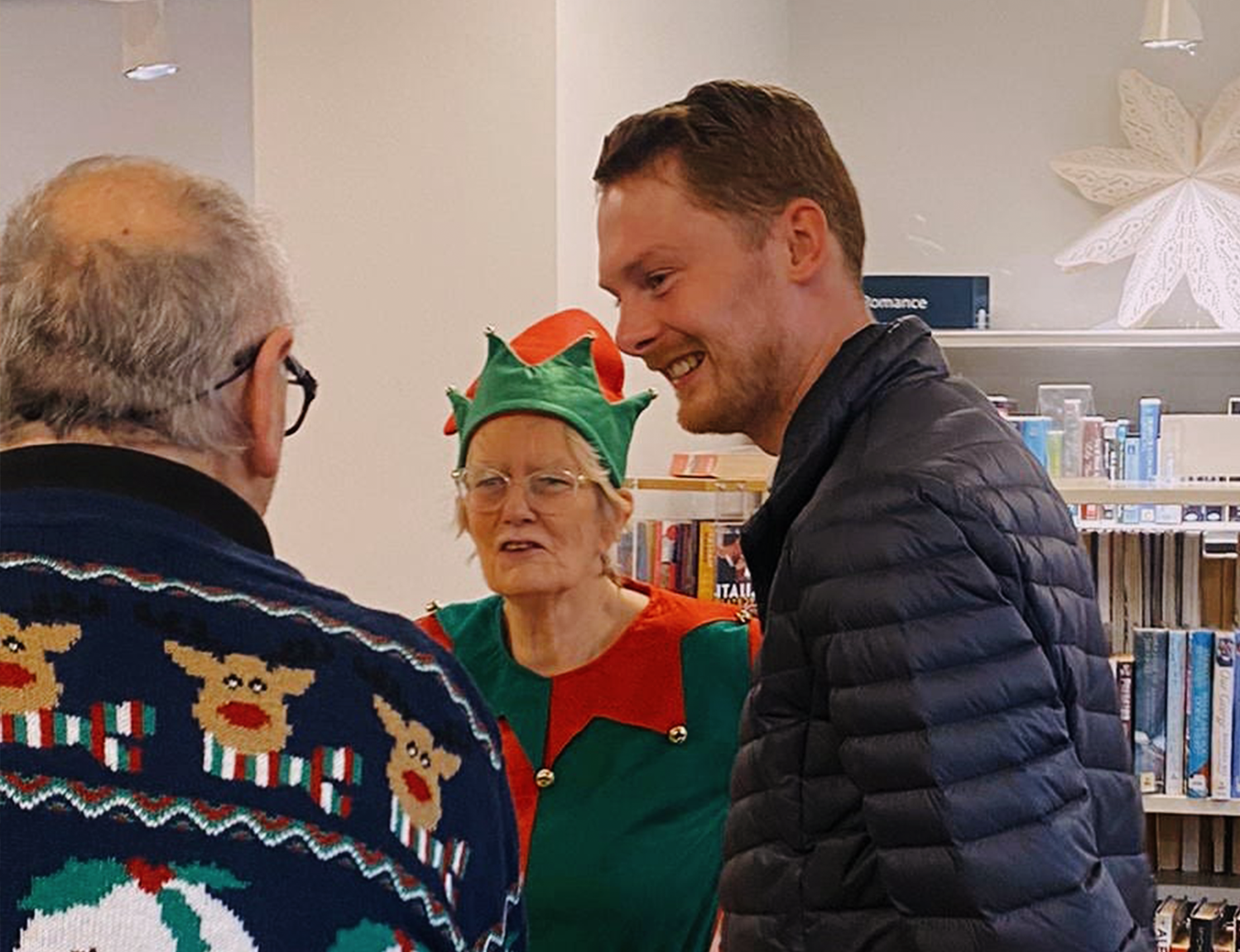 Luke visits Hemlington Christmas community events
