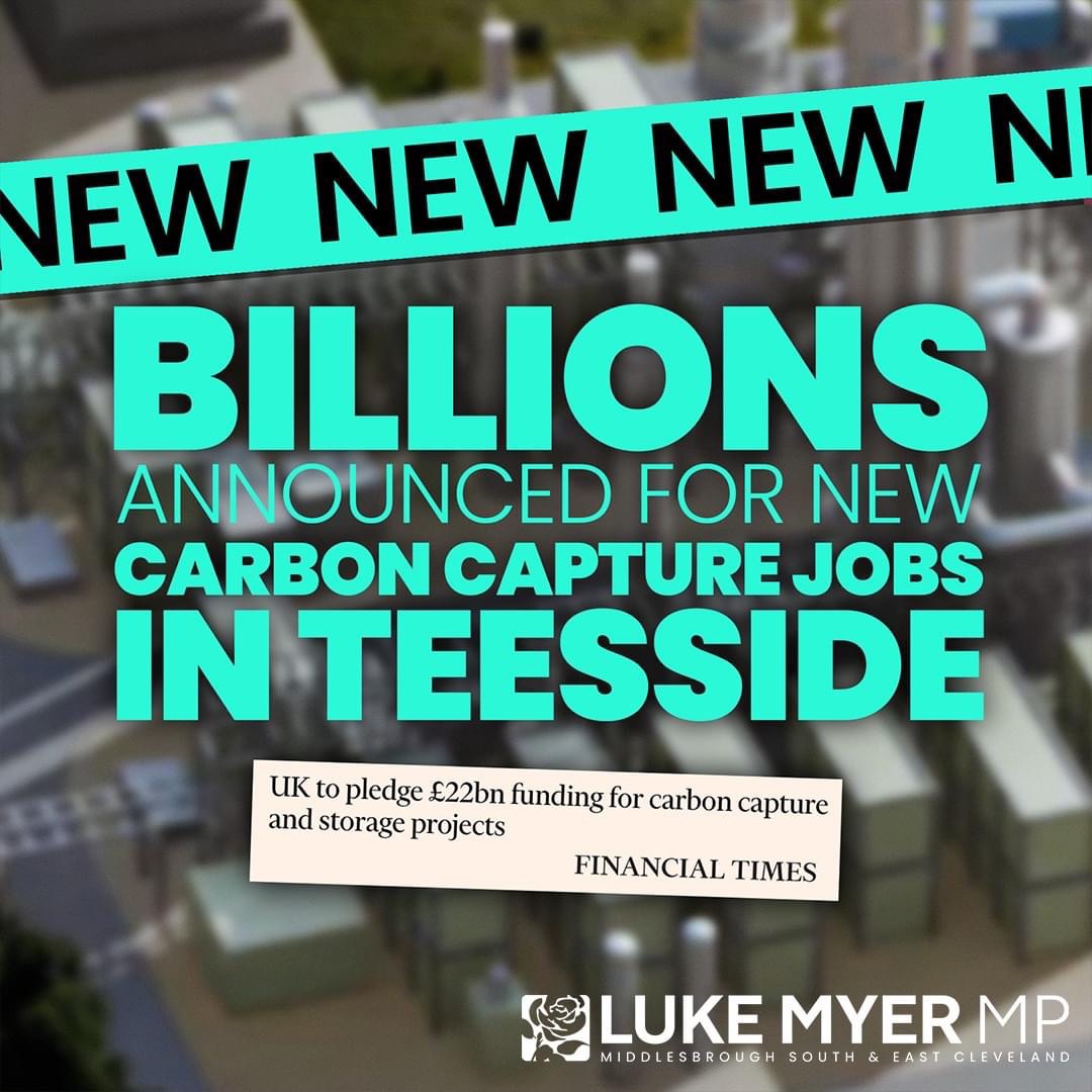 🚨 BILLIONS CONFIRMED FOR TEESSIDE 🚨