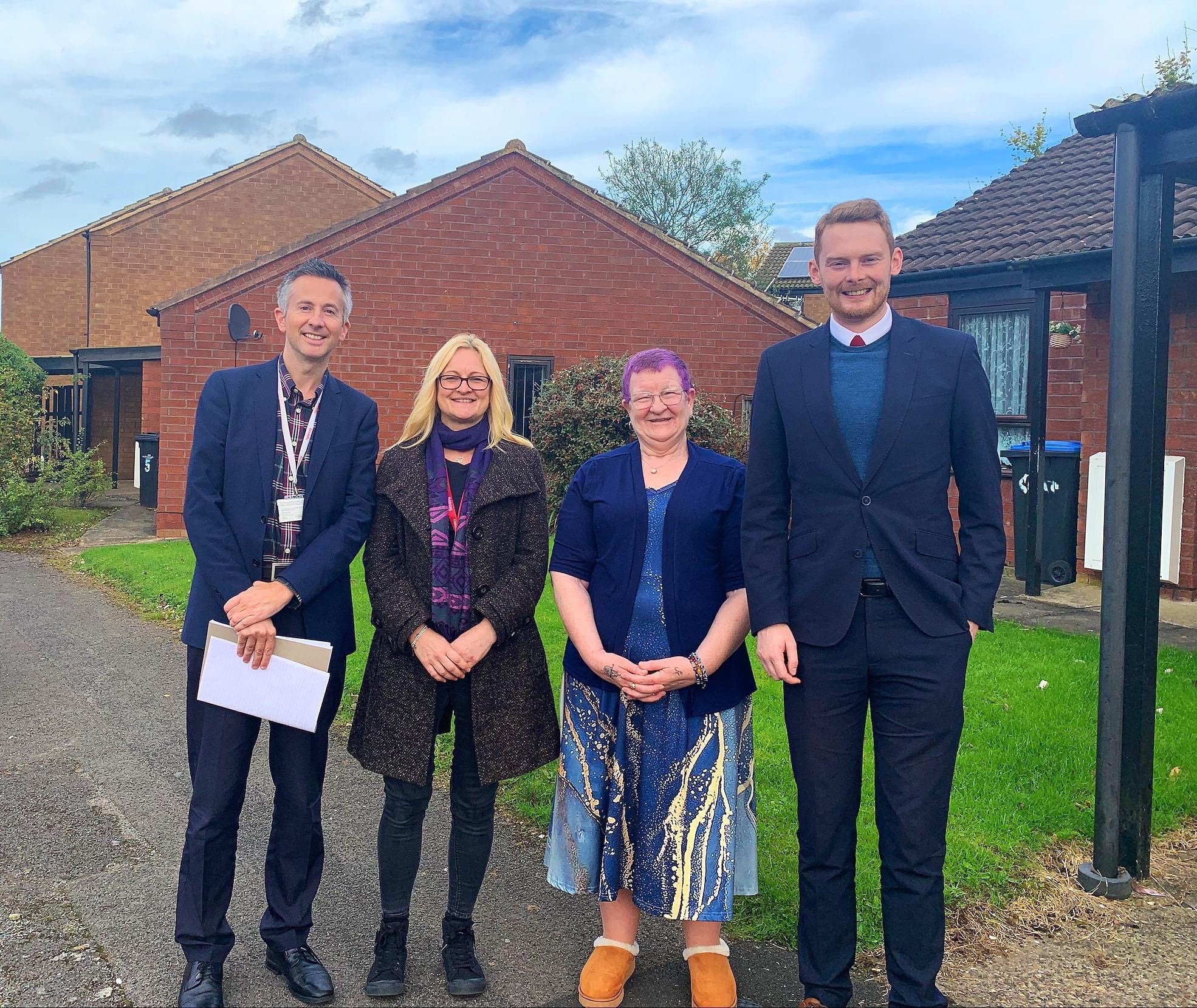 Luke Myer MP meets Habinteg Housing Association