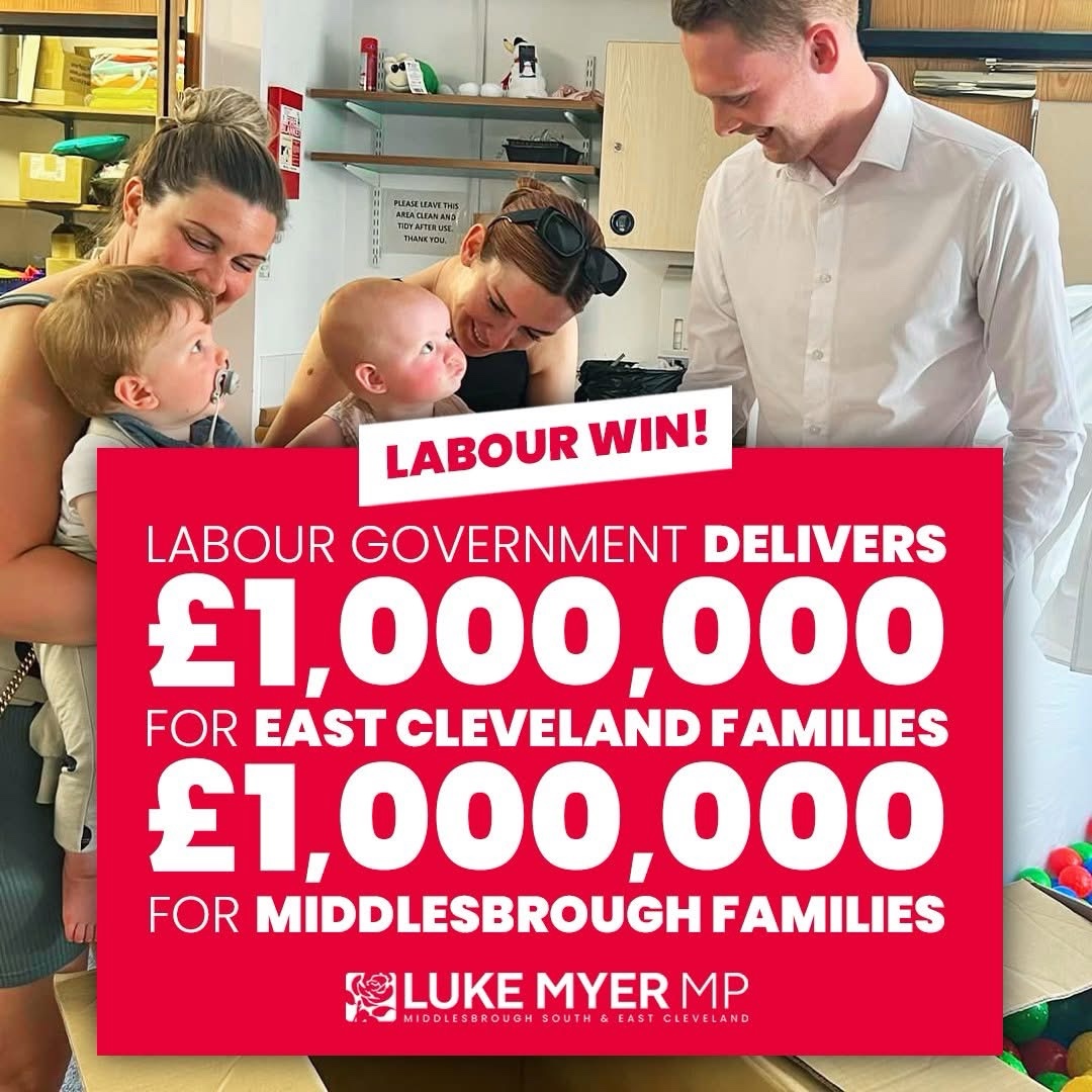 NEW FUNDING TO SUPPORT LOCAL FAMILIES