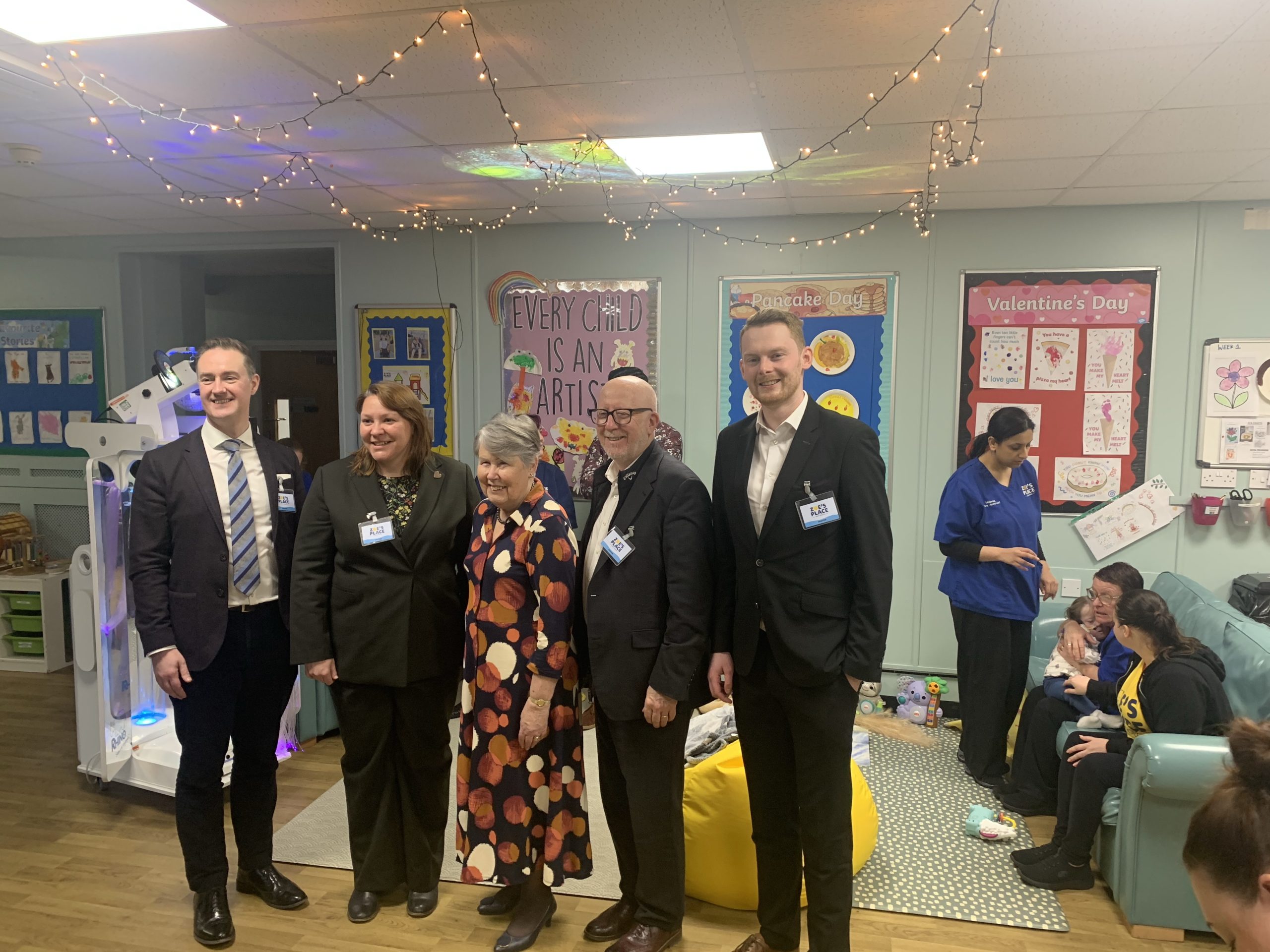 Luke Myer MP visits Zoe’s Place