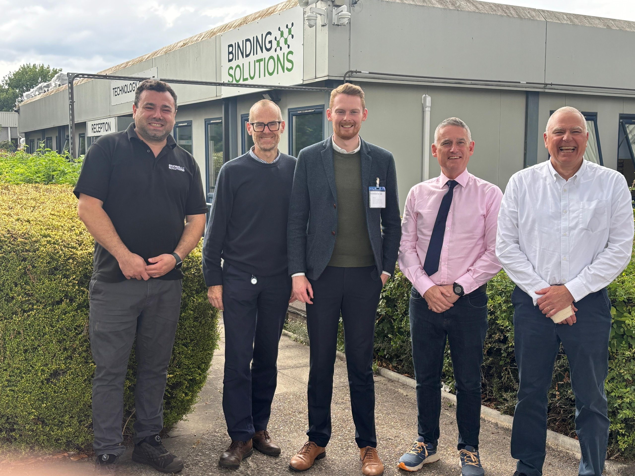 Luke Myer MP backs Binding Solutions’ green breakthrough