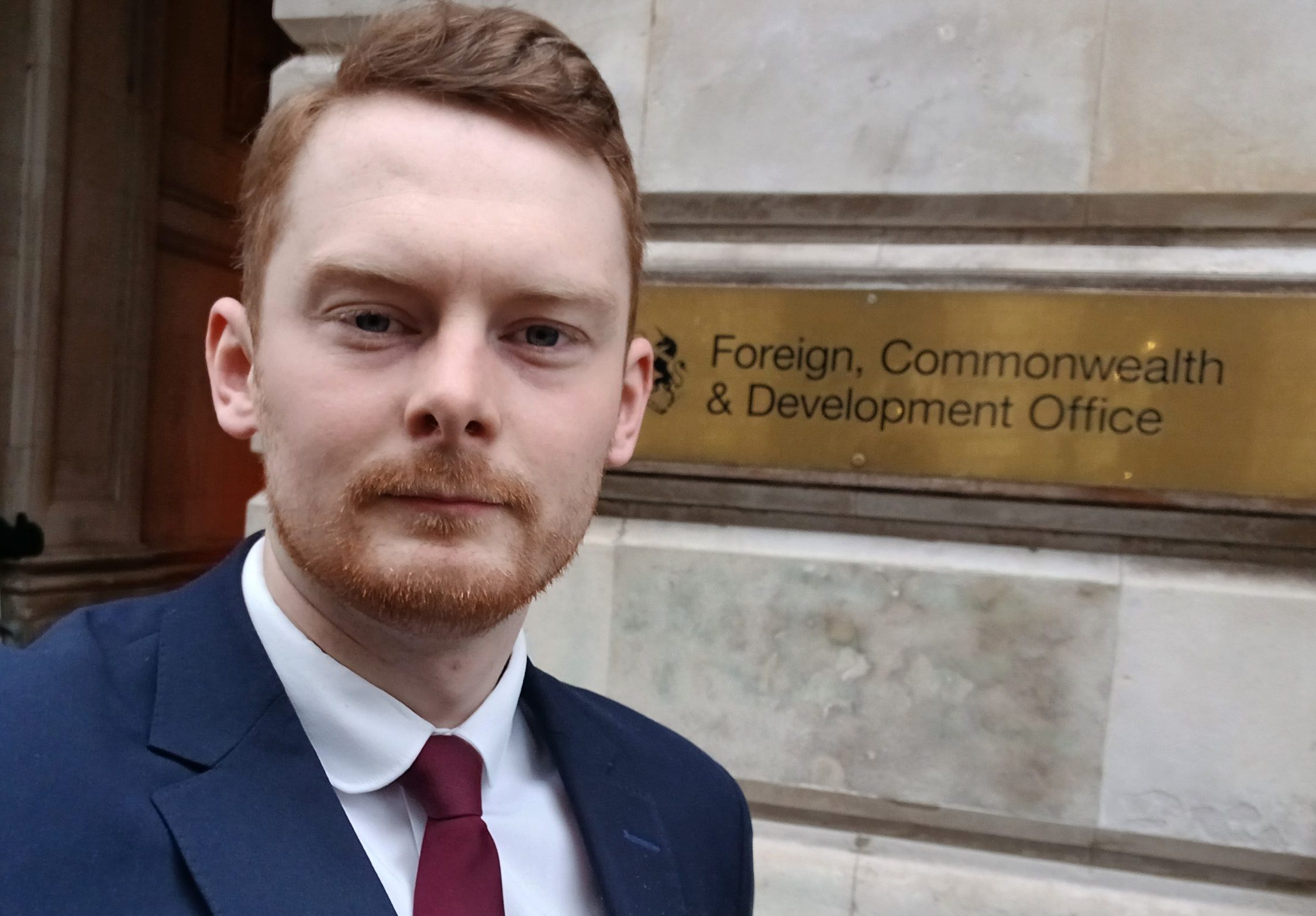 Luke meets Ambassador to discuss Russian threat