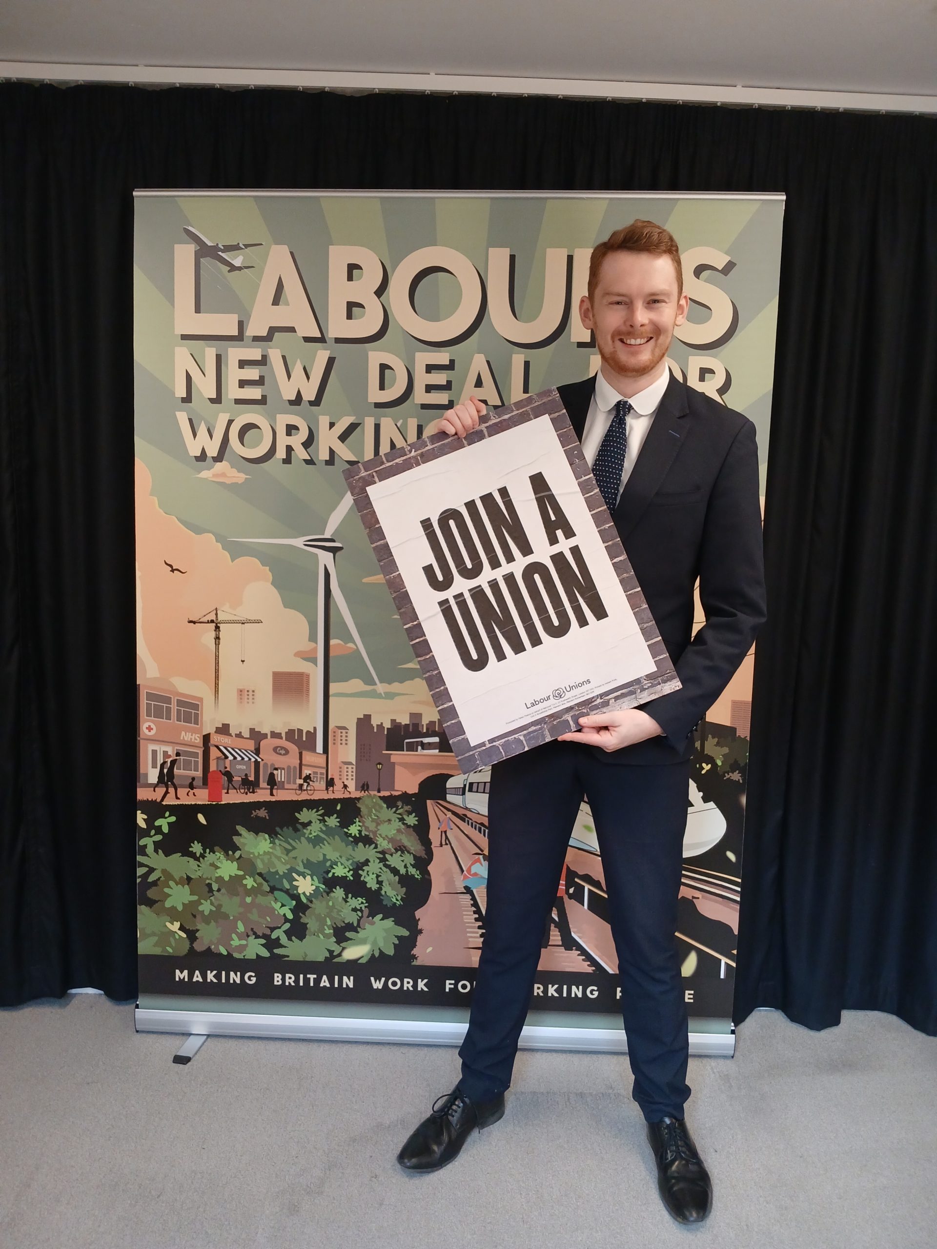Luke backs Heart Unions Week