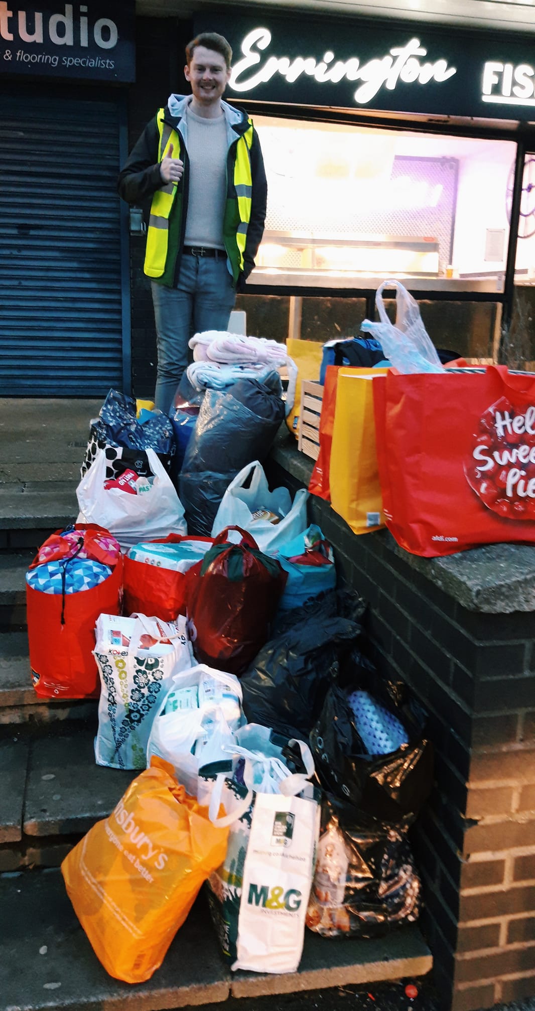 Donations collected for Ukraine