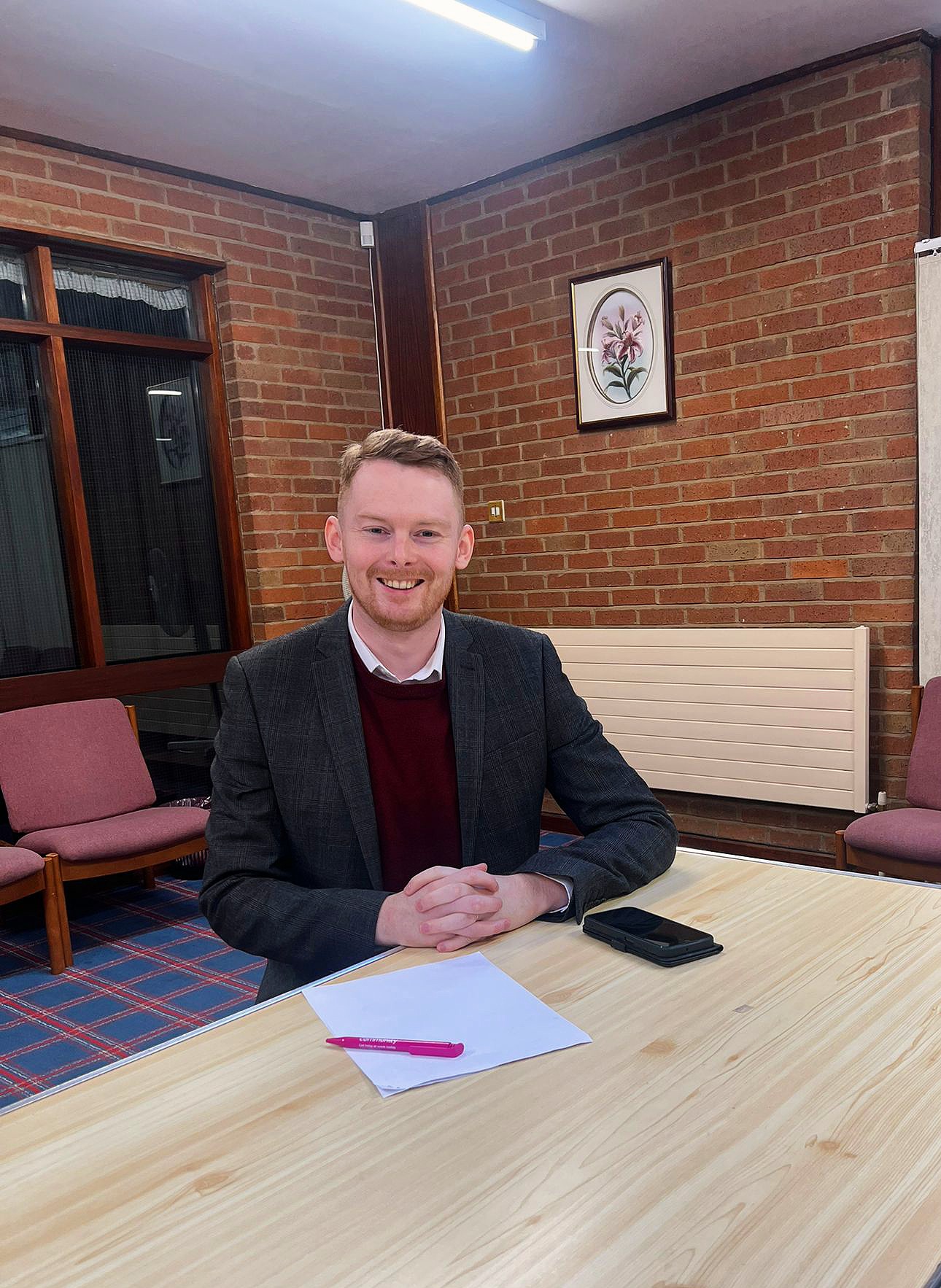 Luke holds 74th constituency surgery in Coulby Newham
