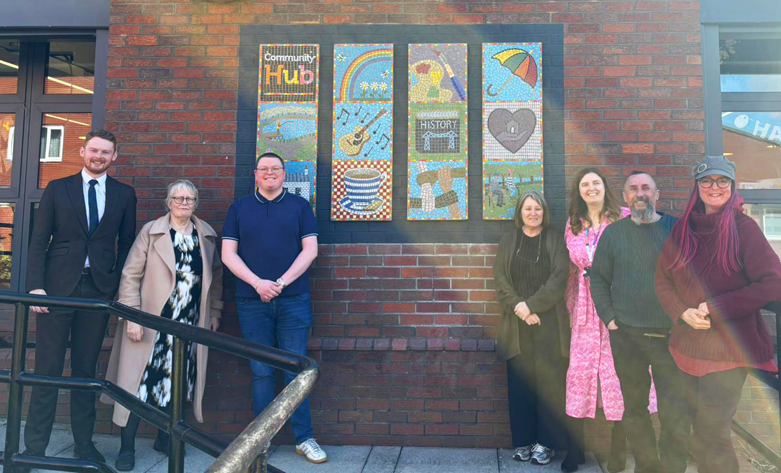 Hemlington mosaic unveiled